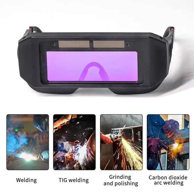 Ochelari Protecție Sudură cu Lentile LCD Auto-Intunecare