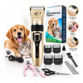 Aparat de tuns caini si pisici, reincarcabil, set complet de grooming