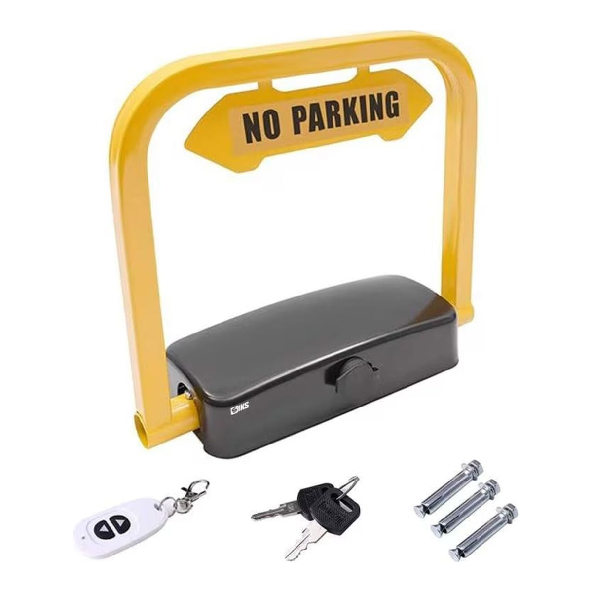 Blocator automat loc de parcare cu telecomanda, alarma, 2 tone