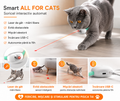 Jucărie Laser Automată pentru Pisici, Smart ALL FOR CATS — Se Poartă la Gât, Mâini Libere