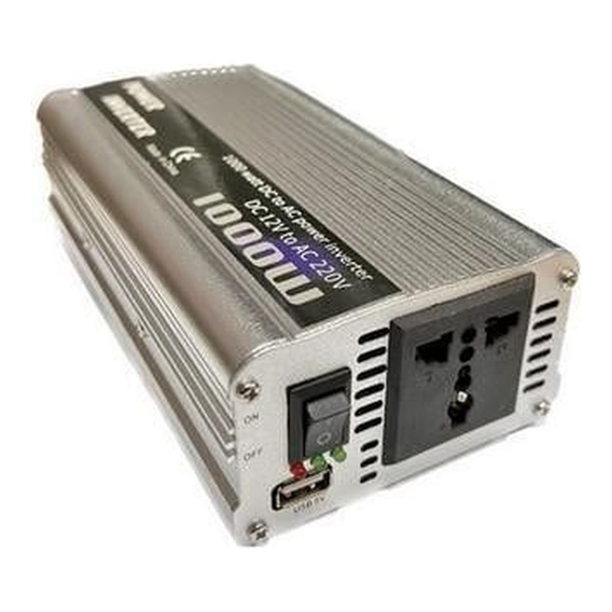 Invertor auto 12V - 230V, cu port USB