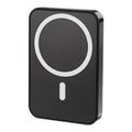 Baterie externa MagSafe 5000mAh, 15W, wireless pentru iPhone, neagra