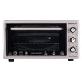 Cuptor Electric cu Ventilator HAUSBERG HB-8015, 1800 W, Geam dublu, 48L, Lumina interioara, Timer, 5