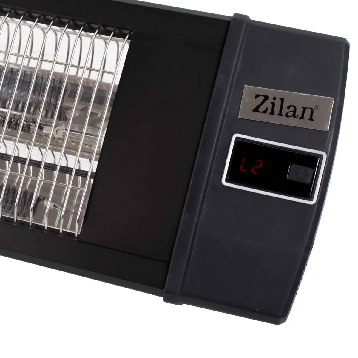 Radiator infrarosu cu fibra carbon Zilan, Putere 2000W, telecomanda inclusa