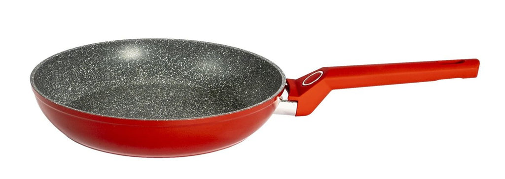 Set oale 9 piese Zilan, material aluminiu, interior granit, compatibil inductie