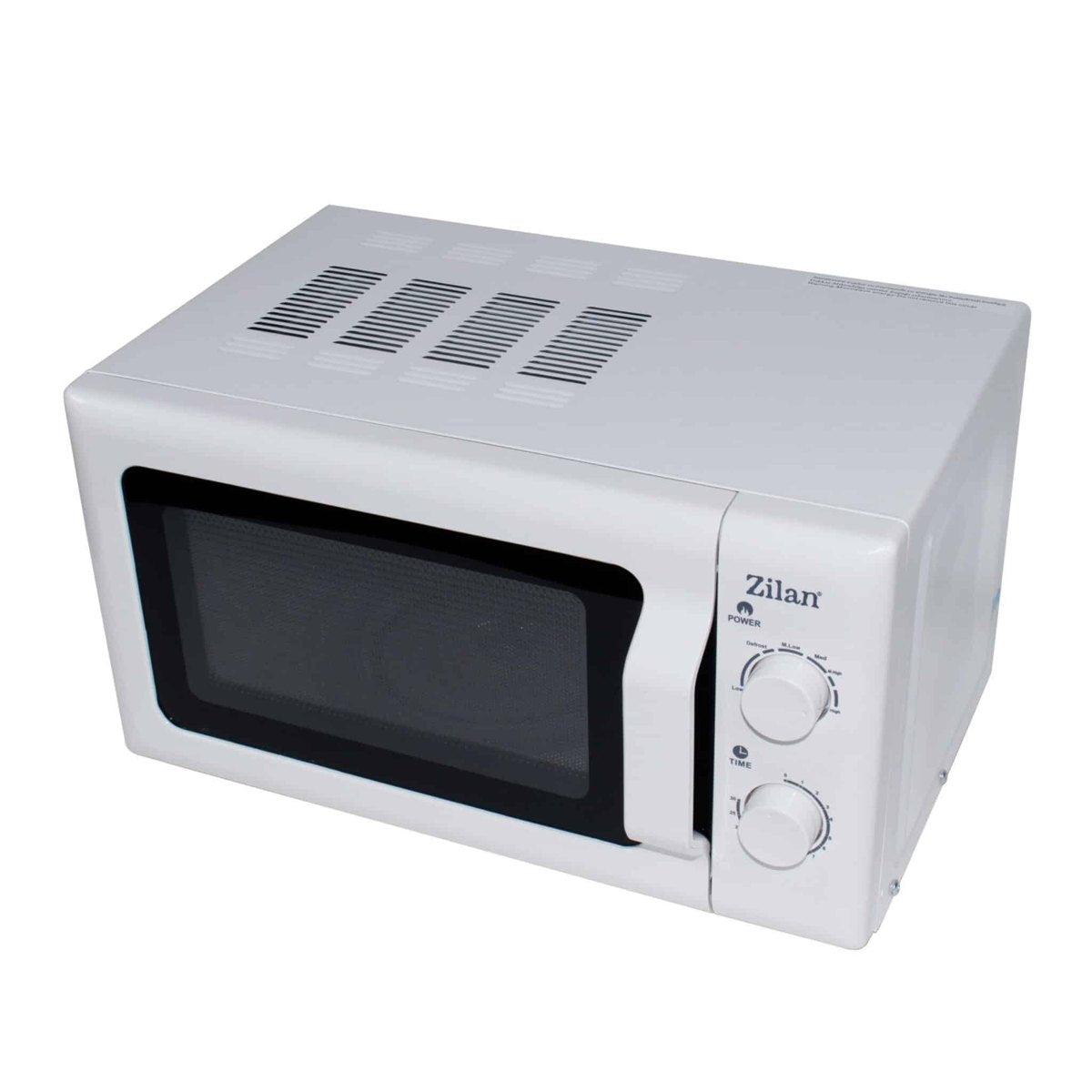 Cuptor cu microunde Zilan, temporizator 30 min, capacitate 20l, 6 nivele putere, putere 700W