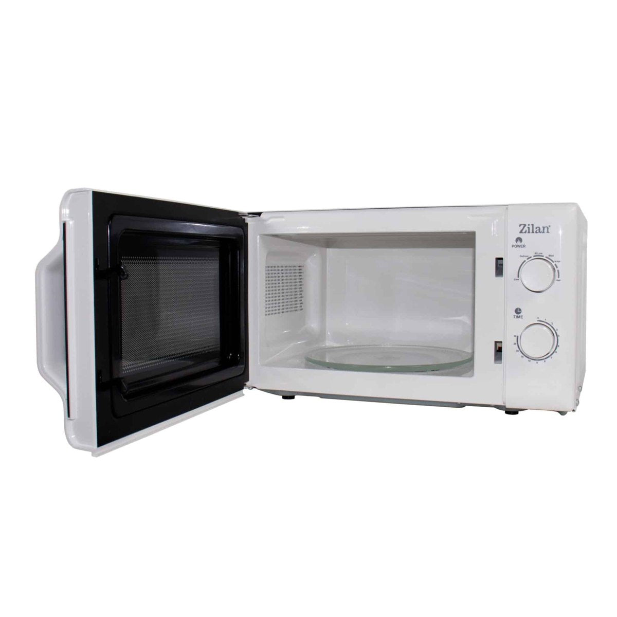 Cuptor cu microunde Zilan, temporizator 30 min, capacitate 20l, 6 nivele putere, putere 700W
