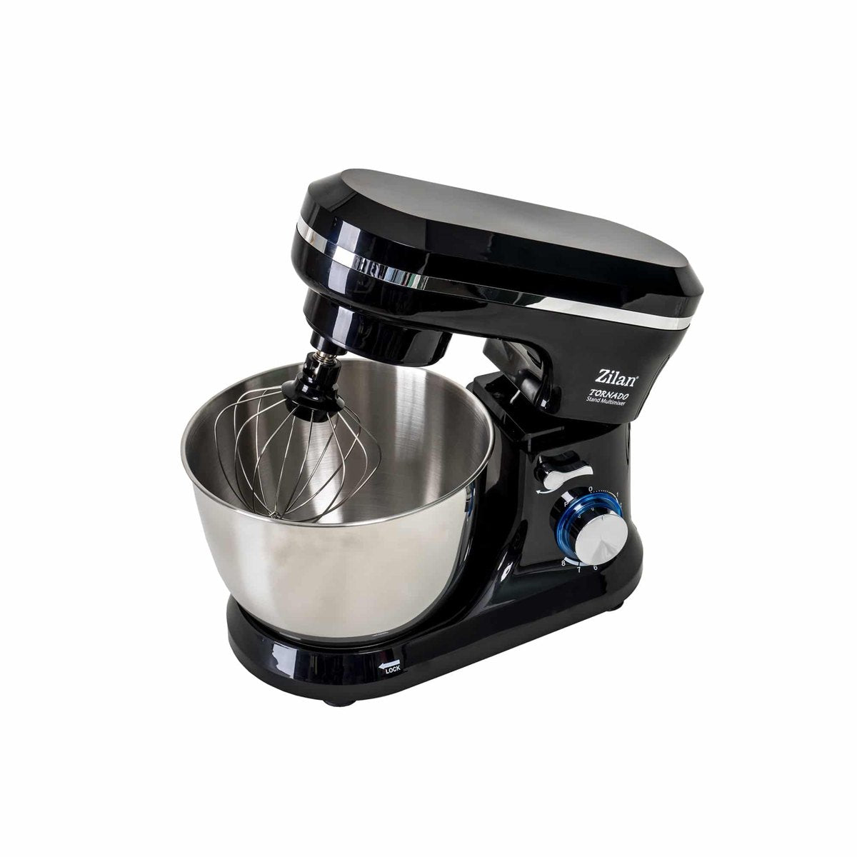 Mixer tornado cu bol Zilan, capacitate 4.5l, putere 1000W