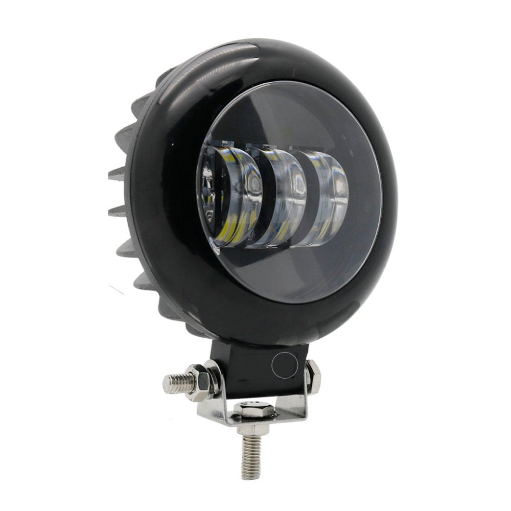Proiector auto/moto 3LED, 30W, 10/30V, 6000K, lupa, rotund