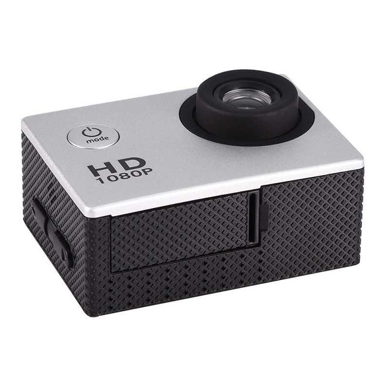 Camera de actiune, Full HD, Wifi, 2 inch, 5 MP, Silver