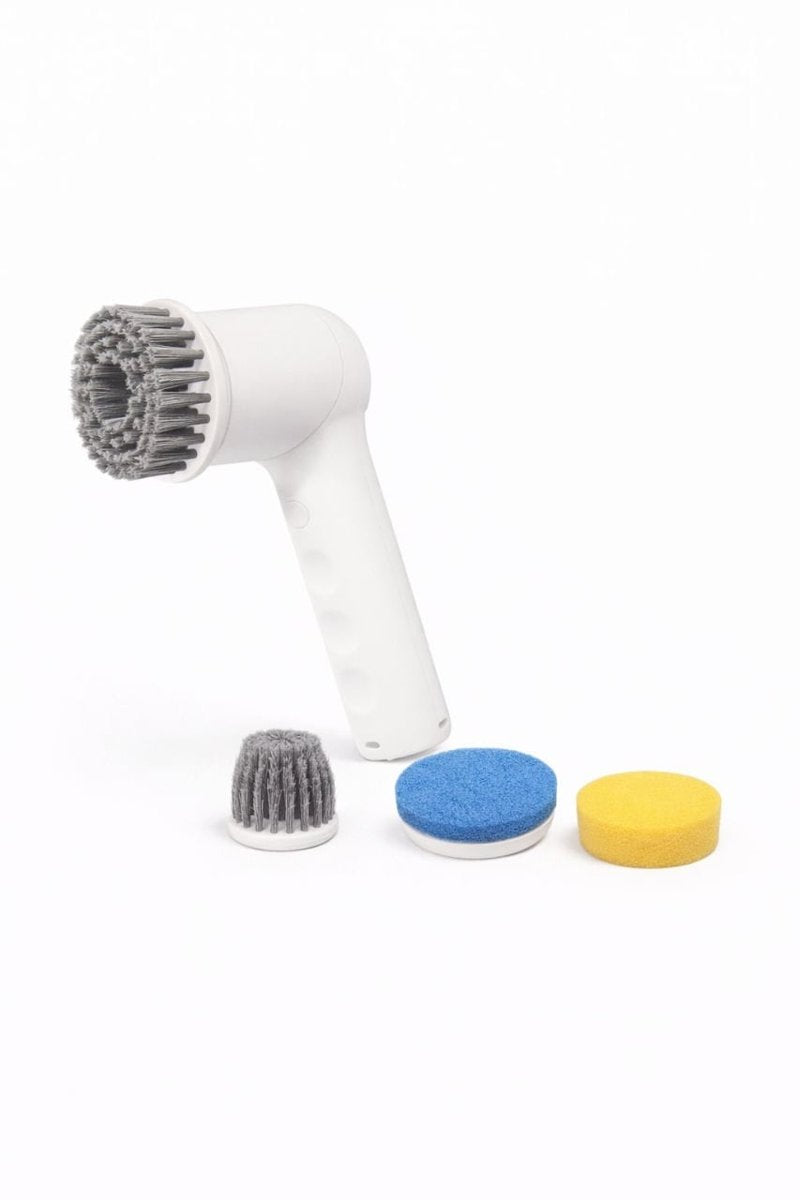 Perie electrica de curatare 4 in 1, rotatie 360 grade, accesorii multiple, reincarcabila