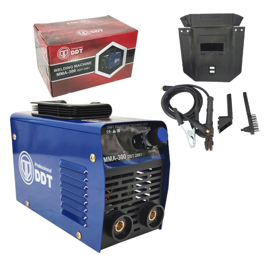 Aparat de sudura tip invertor,DDT PROFESSIONAL DDT-2001, MMA 300A, afisaj electronic LCD, Invertor, 