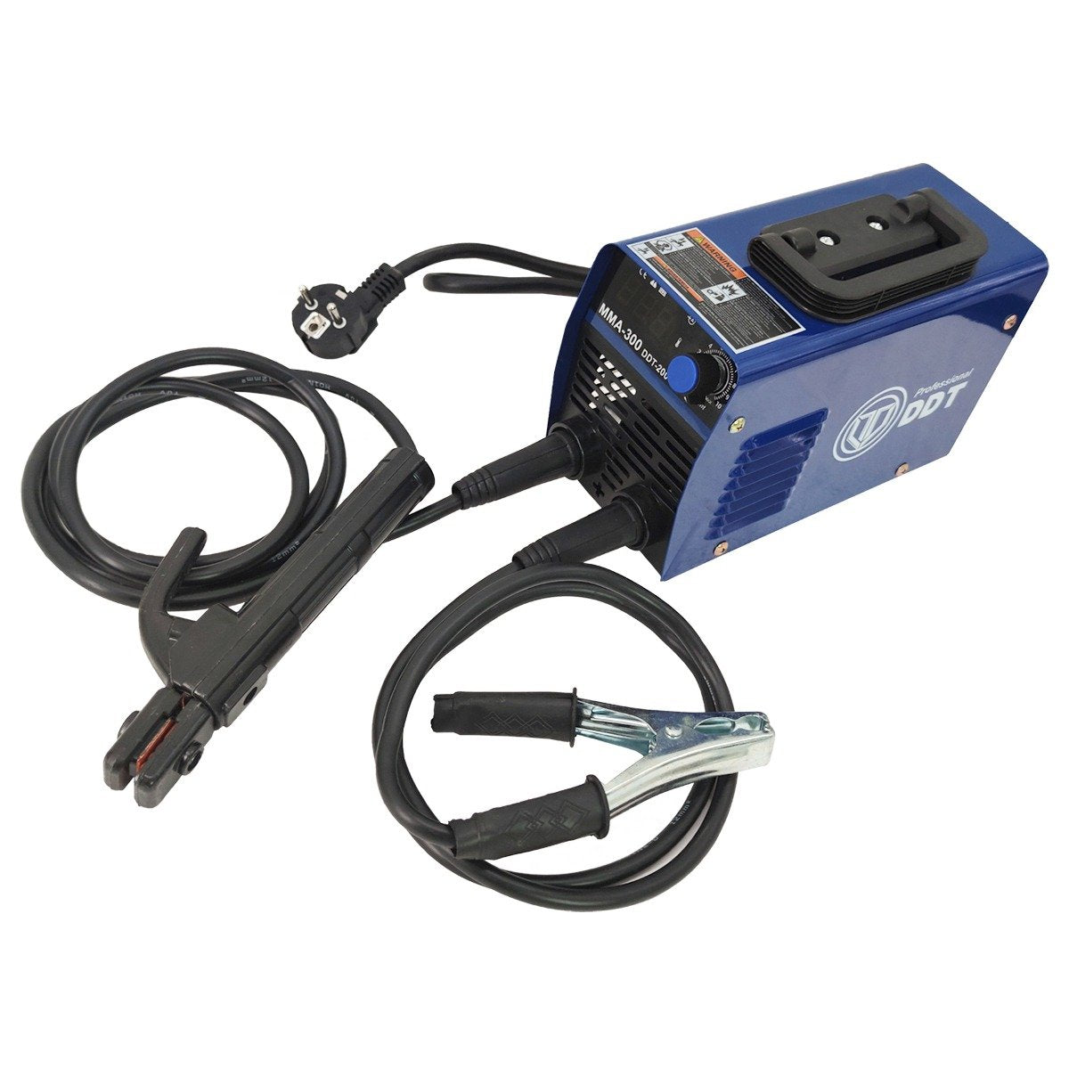 Aparat de sudura tip invertor,DDT PROFESSIONAL DDT-2001, MMA 300A, afisaj electronic LCD, Invertor, 