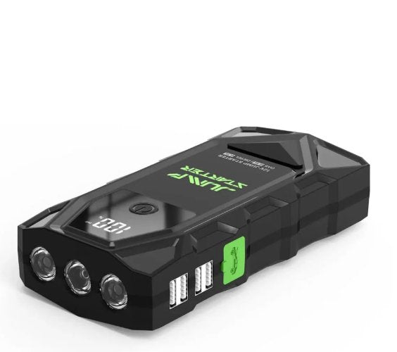 Robot pornire auto (jump starter) portabil, in valiza