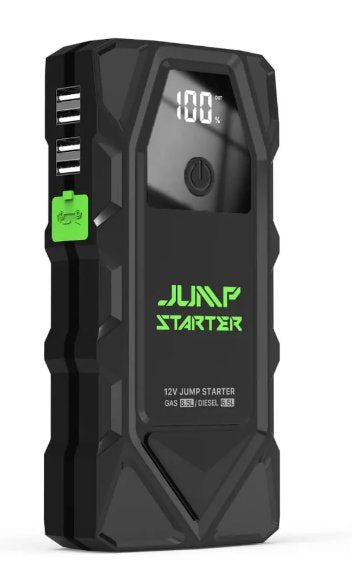Robot pornire auto (jump starter) portabil, in valiza