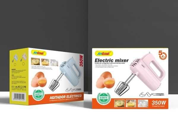 Mixer electric, cu 5 trepte de viteza, 350 W, Q-D075
