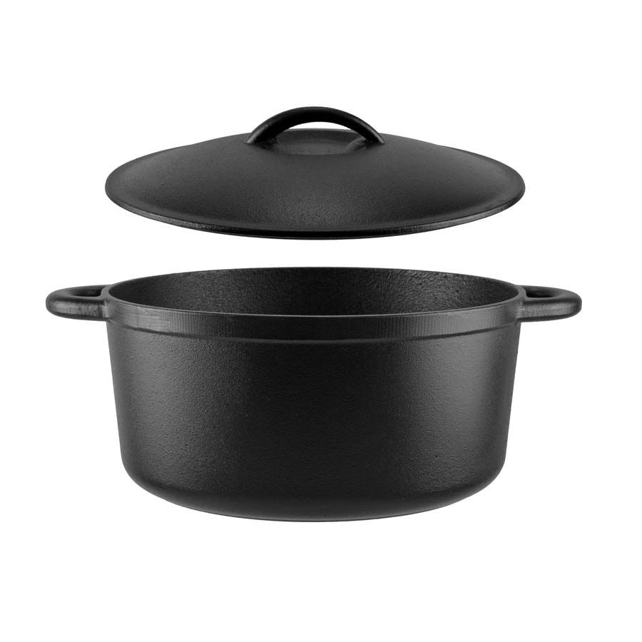 Cratita din fonta - 26 cm, 5 litri, cu manere curbate