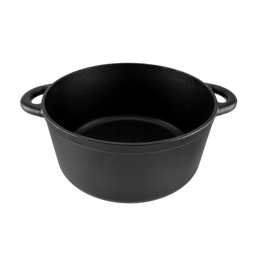 Cratita din fonta - 26 cm, 5 litri, cu manere curbate