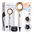 Uscator de par compact cu aer cald si rece, accesoriu rotativ 360°