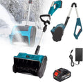Lopata electrica de zapada cu 2 acumulatori, coada telescopica, latime 25 cm