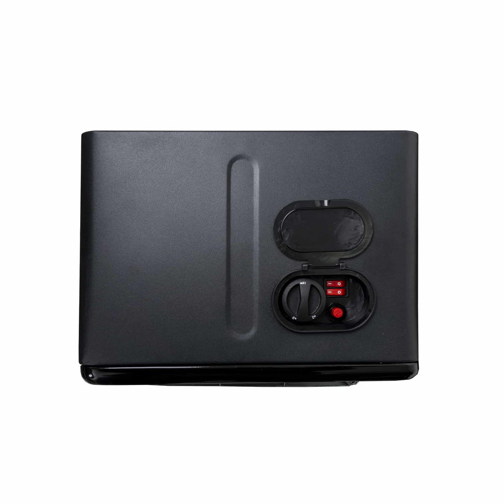Soba pe gaz GPL si electrica 4200W, aprindere piezo, cu roti si kit butelie inclus