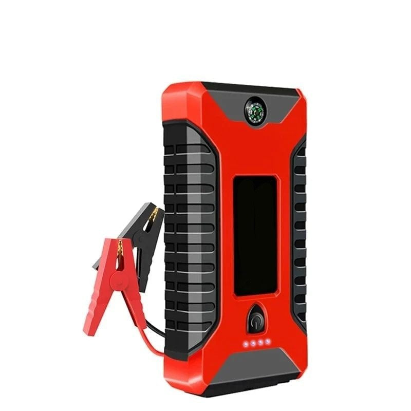 Starter auto portabil 12V 12000mAh, kit pornire baterie, cu cutie